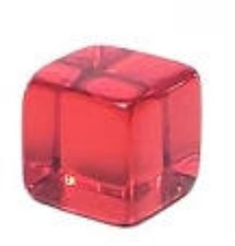 1 pc Centimeter Cubes Toy, red, used