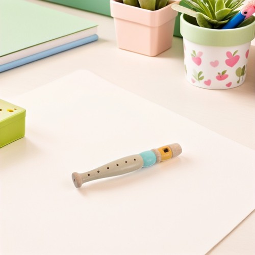  Kinder Holz Picflöte Kinder Blockflöte Instrument Deutsch Fingern - Bild 3 von 12