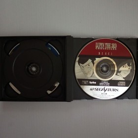 Sega Saturn Lupin the Third CHRONICLES Game with Obi, Used