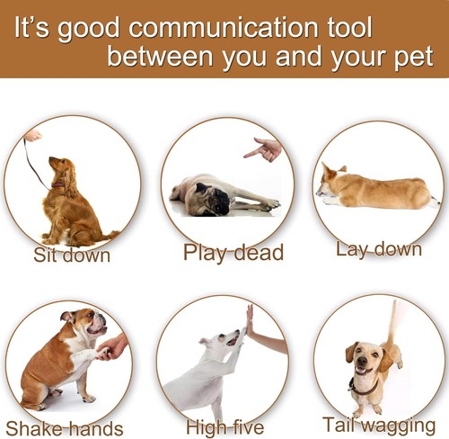 Clicker de entrenamiento para mascota como perro gato caballo pájaro delfín cachorro con muñeca...  - Imagen 6 de 6