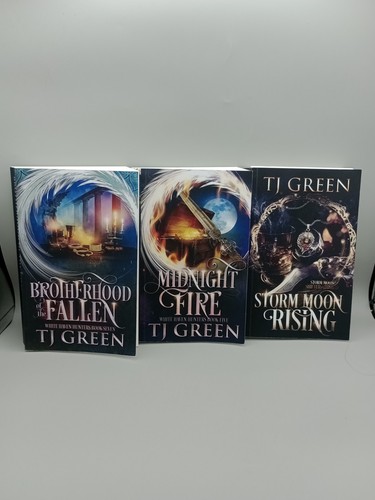 TJ Green Paperback Book Bundle x 3 Storm Moon Rising, Midnight Fire, Brotherhood - Picture 2 of 11