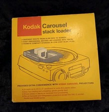 Kodak Carousel Stack Loader CAT 151 4249 Slide Projectors VTG Accessory in Box