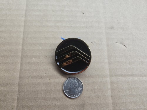 Mercury OEM New Gold & Black 1.75" Emblem Badge Logo Nameplate Name Insignia  - Picture 1 of 6