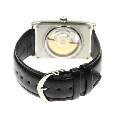 Orologio Frederique Constant Carree Automatico Cuore Aperto - Acciaio Inossidabile - Foto 4 di 9