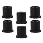 6pcs Mikrofon Bottom-Stange Anti-Fall-Hülle Bottom-Rutschhülsen Bottom-Stange