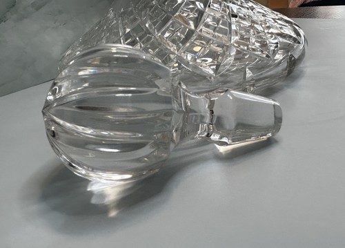 Waterford Rare Signed “Nocturne” Cut Crystal Ship’s Decanter (9.5” / 3.13 lb.) - Picture 6 of 12