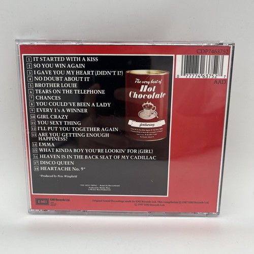 The Very Best Of Hot Chocolate von Hot Chocolate (CD, 1987) | Zustand Sehr Gut - Bild 2 von 4