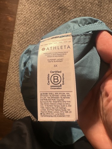 Athleta 129,00 $ Superset Jacke, Größe 3X grün - Bild 9 von 11