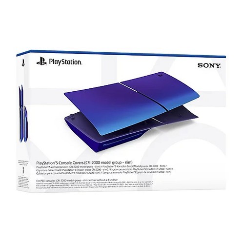 Official CHROMA INDIGO Sony PS5 SLIM Model Console Covers / Faceplates - NEW - Picture 13 of 14