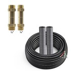 MRCOOL 1/4x1/2 DIY Mini-split Heat Pump/AC Line Set Coupler Kit with 75 ft wire
