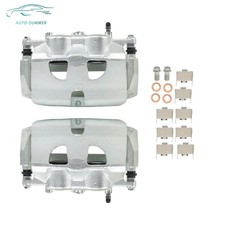 2PCS Front Brake Calipers with Brackets For 2012 2013 2015 2016 Ford F-150 Lobo