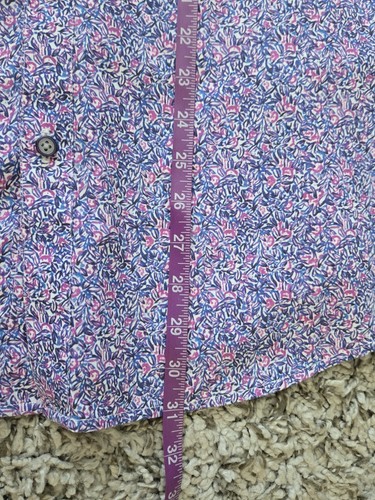 Robert Graham Floral Paisley Button Down Cotton Long Sleeve Shirt Sz XL - AC/H - Picture 8 of 12