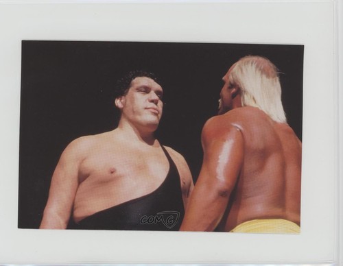 1999 Comic Images WWF WrestleMania Live! Hulk Hogan vs Andre the Giant #5 - Picture 1 of 3