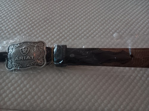Ariat youth belt size 18 brown New With Tags - Picture 4 of 4