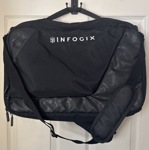 Mochila para portátil Ogio Convert negra camuflada mensajero “INFOGIX” bordada - Imagen 10 de 10