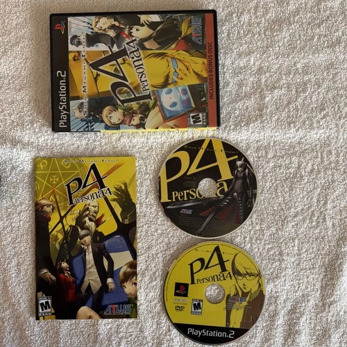 Persona 4 complete (With Soundtrack CD) - Sony PlayStation 2
