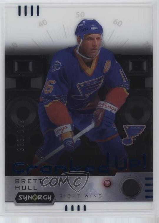 2023-24 Upper Deck Synergy Cranked Up Blue /399 Brett Hull #CR-BH HOF