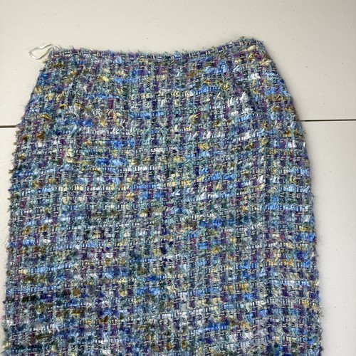 Lafayette 148 New York Rock Damen Gr. 4 Bleistift Feder Flausch Mohair Mehrfarbig - Bild 2 von 13