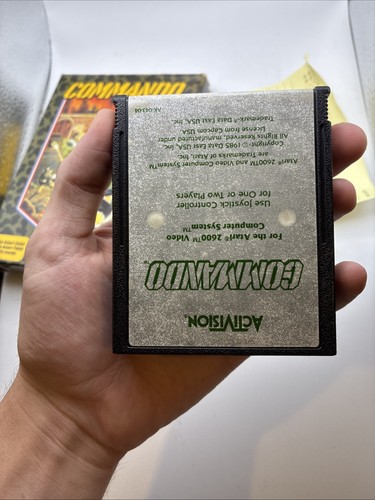 Commando (Atari 2600, 1988) with Box - Picture 9 of 11