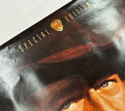 1998 John Wayne The Searchers Classic Western 1 Sided VHS DVD Video Store Poster - Picture 7 of 11