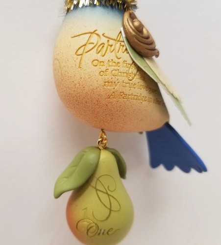 Hallmark Keepsake 12 Days of Christmas 1st and 2nd Days Ornaments W/ Box Insert  - Picture 5 of 13