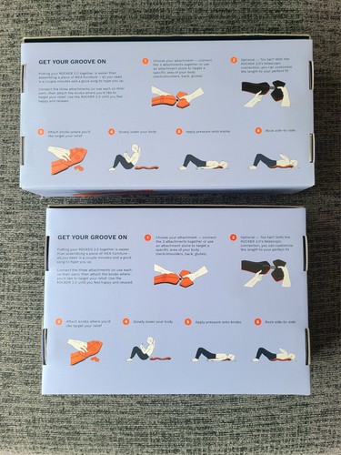 Neu Trigger Point Rocker 2.0 Massage Rücken Nacken Schulter 2er Set - Bild 2 von 11