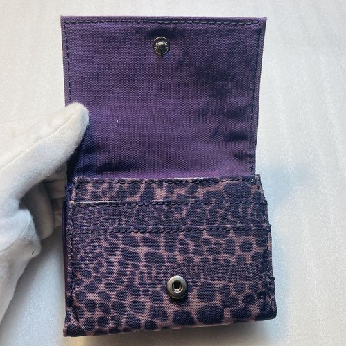 Kipling Leopard Pattern Trifold Wallet Used, Bargain Price - Picture 8 of 12