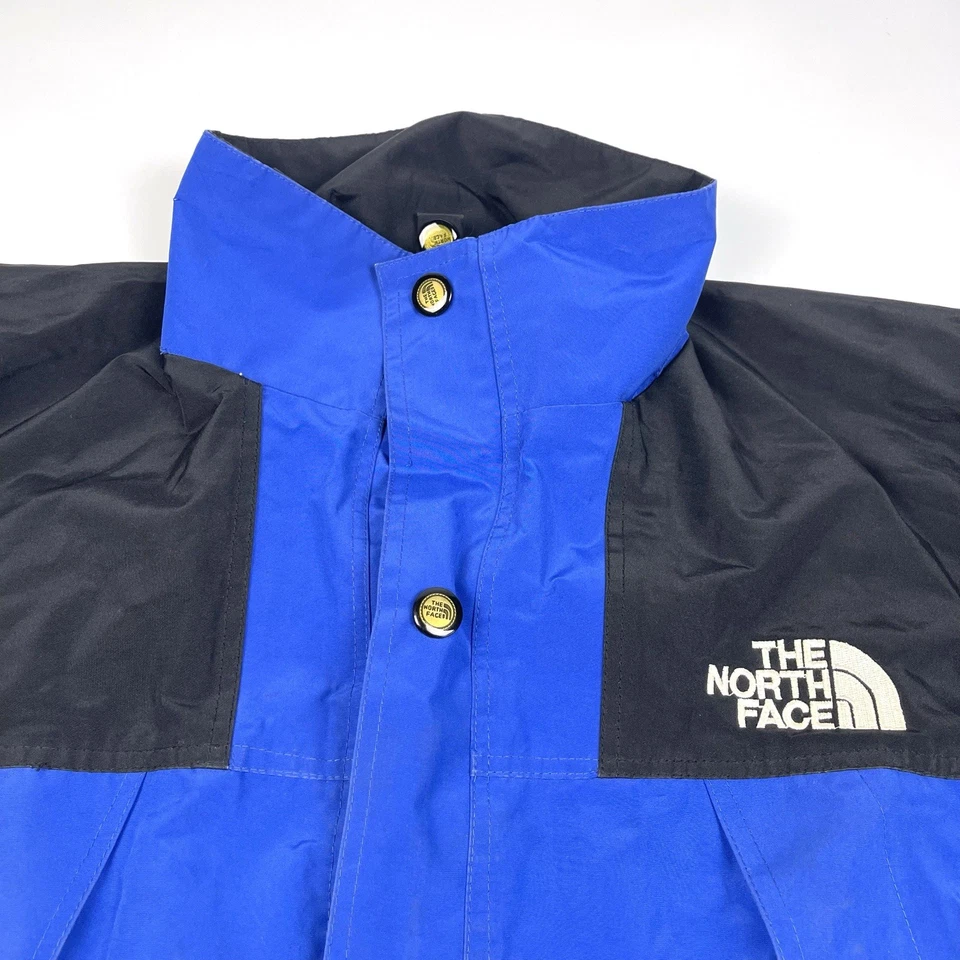 Chaqueta de Montaña The North Face Gore-Tex Para Hombre L Azul Negro 2 en 1 Impermeable De Colección Foto 3 de 4