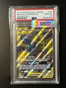 Pocket Scout - GEM MT 10 TAG TEAM-Pikachu & Zekrom GX (Full Art) 162/181 Sm-Team Up Holo PSA 10