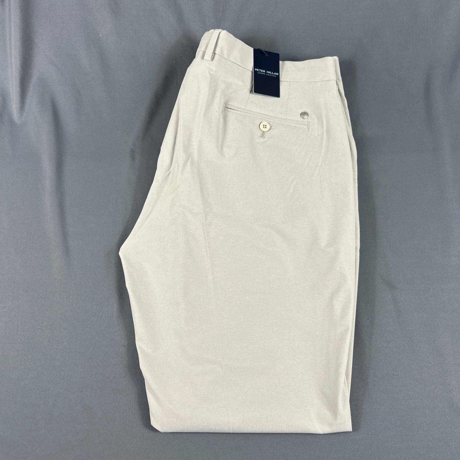 Peter Millar Golf Pants Crown Crafted Surge 40 x 30 Oat Beige NWT MSRP $198
Opens in a new window or
