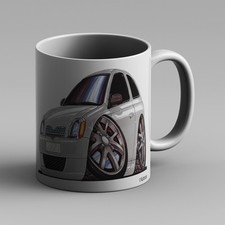 Kartoons Koolart Mug Toyota Yaris White 1884