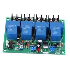  4 Channel Power Time Sequence Board Double Panel High Current Adjustable 