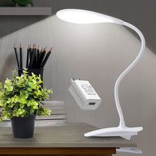 Super Bright Led Work Light Clip On Desk Lamp Energy Efficient Clamp On Reading,