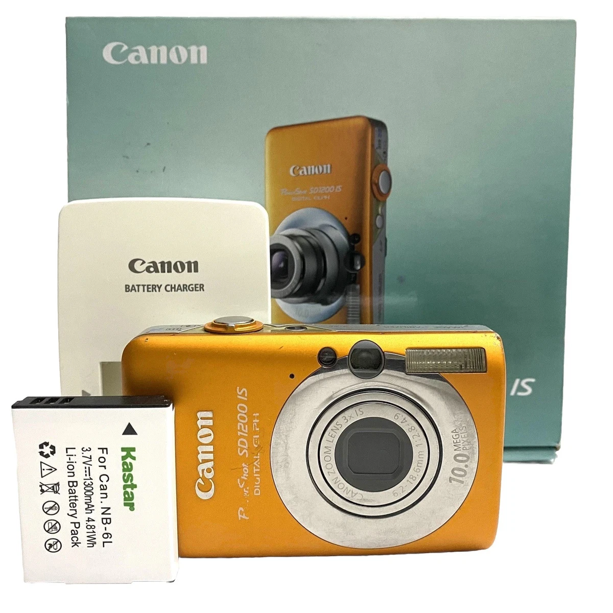Canon PowerShot SD1200 IS Digital Cameras with PictBridge Support