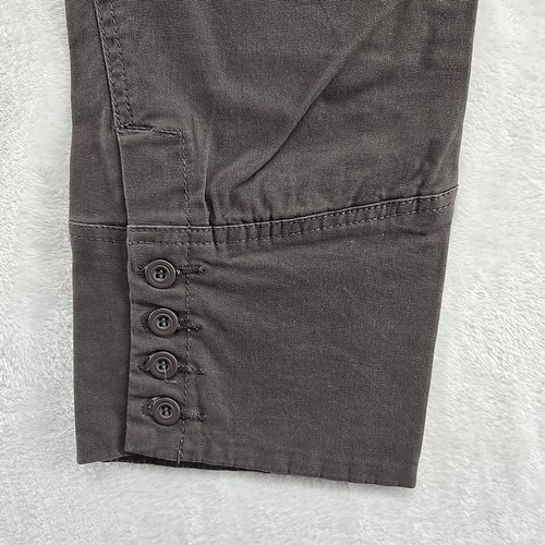 BB Dakota Capri Pants Womens Medium Twilight Bella Swan Gray Black Steampunk New - Picture 10 of 12