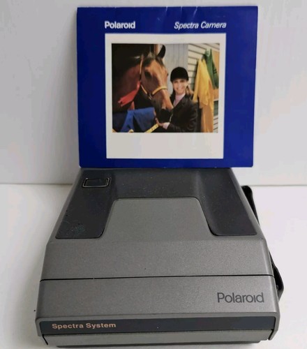 Polaroid Spectra System, fotocamera a pellicola istantanea con manuale NON TESTATA - Foto 1 di 9