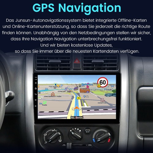 4+64G Octa Core Für Suzuki Jimny SN 2005-2019 Autoradio Carplay GPS NAVI Android - Bild 3 von 13