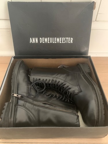 Ann Demeulemeester Military Combat Boots Sz 7.5, 8 US (38 European) - Picture 12 of 14