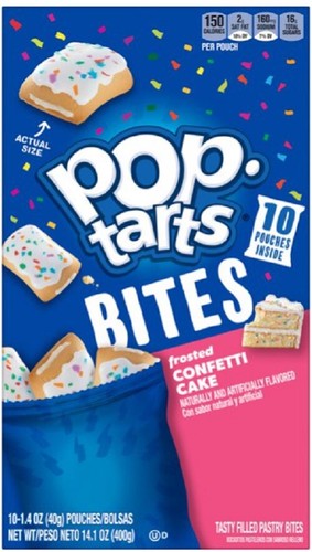 Pop Tarts Baked Pastry Breakfast Bites Kids Snack Pastry 10 CT- Choose Box - Picture 4 of 6