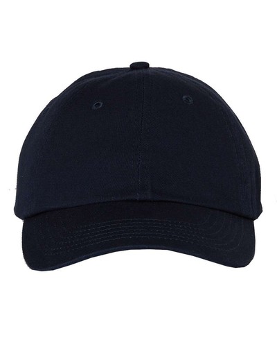 Valucap unstrukturierte gewaschene Chino-Köperkappe mit maßgeschneiderter Stickerei IHRES DESIGNS - Bild 8 von 10