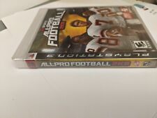 PS3 Factory Sealed ALL PRO FOOTBALL 2K8 UPC Hole Punched Rare Never Opened
