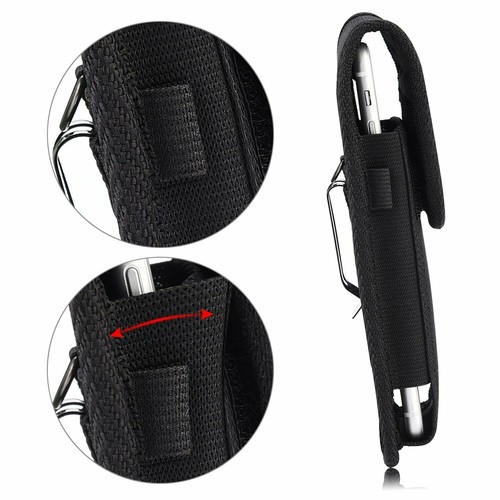 For Nokia C300 Universal Holster Metal Belt Clip Phone Pouch Case - Picture 7 of 10