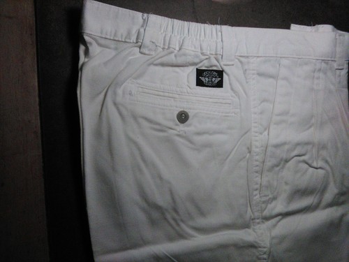 DOCKERS NEW 100%COTTON MEN'S WHITE PANTS USA MADE - Picture 8 of 12
