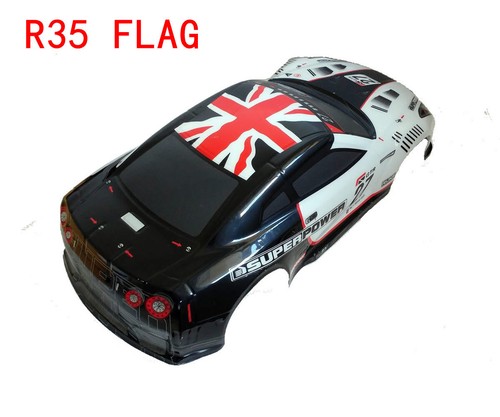 1/10 RC Painted Precut Japan Drift Racing Car Body Shell 190mm with Spolier - Picture 22 of 23