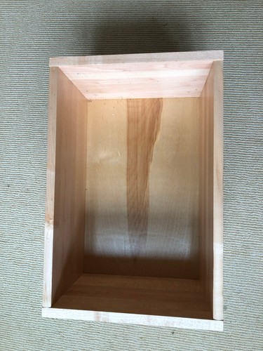 Kitchen cabinet drawer box, solid wood, 14 1/8 x 21 x 10 in - Picture 4 of 6