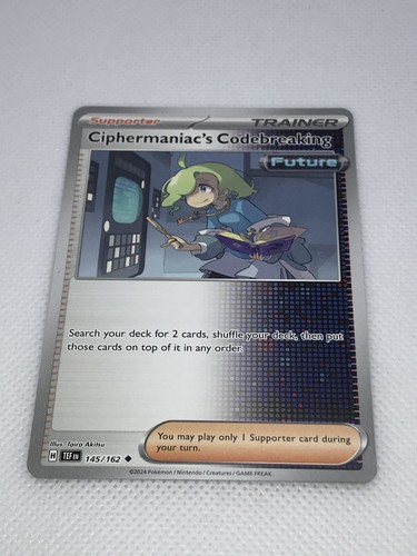 Ciphermaniac's Codebreaking  145/162 Temporal Forces - Picture 1 of 1