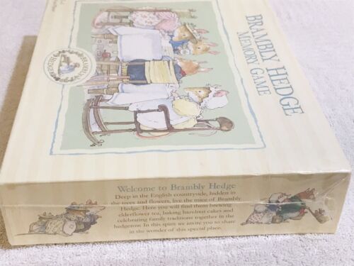 2000 BRIARPATCH Jill Barklem Brambly Hedge Memory Game, Ages 3-6 NEW & SEALED - Picture 4 of 5