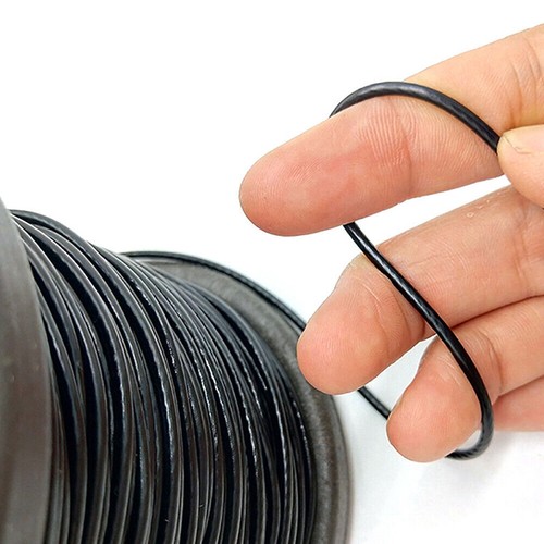 Cuerda de alambre cuerda de acero 1 mm-6 mm cuerda de alambre de acero inoxidable PVC revestimiento de plástico negro - Imagen 5 de 17