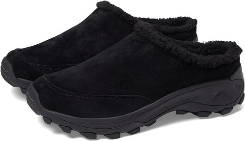 Merrell Mens Winter Slide Waterproof Slip On Suede Shoes J004567 Black Sz 8-10 - Picture 3 of 5