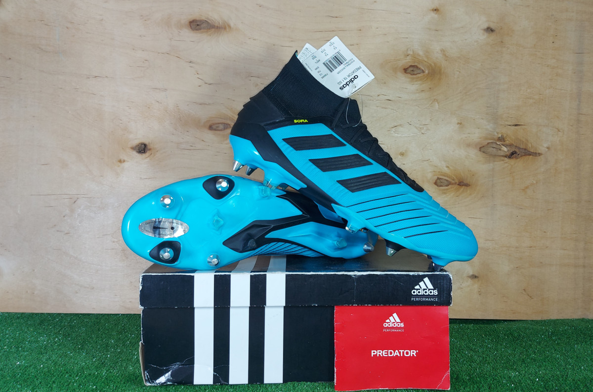 Adidas Predator 19.1 SG F99988 Elit Azul botas Cleats mens F tbol Soccers